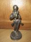 Preview: Tempelmusikerin, Bronze-Figur - Indien - 1. Hälfte 20. Jahrhundert