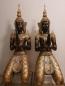 Preview: 2 Holz-Figuren, Teppanome  - Thailand - Mitte 20. Jahrhundert