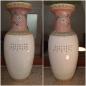 Preview: 2 Vasen, (62cm) Porzellan  - China - 2. Hälfte 20. Jahrhundert