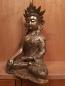 Preview: Buddha-Bronze, Shakyamuni  - Indien -  1. Hälfte 20. Jahrhundert