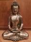 Preview: Buddha-Figur, Messing  - Indien - 1. Hälfte 20. Jahrhundert