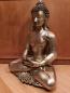 Preview: Buddha-Figur, Messing  - Indien - 1. Hälfte 20. Jahrhundert
