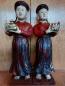 Preview: 2 Holz-Figuren  - Vietnam od. China -