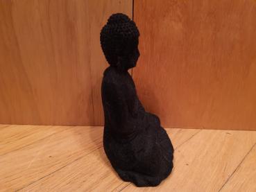 Buddha-Figur mit schwarzem Samt überzogen - Thailand -