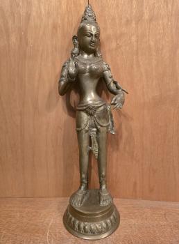 Bronze-Figur, Shakti  - Indien - 2. Hälfte 20. Jahrhundert